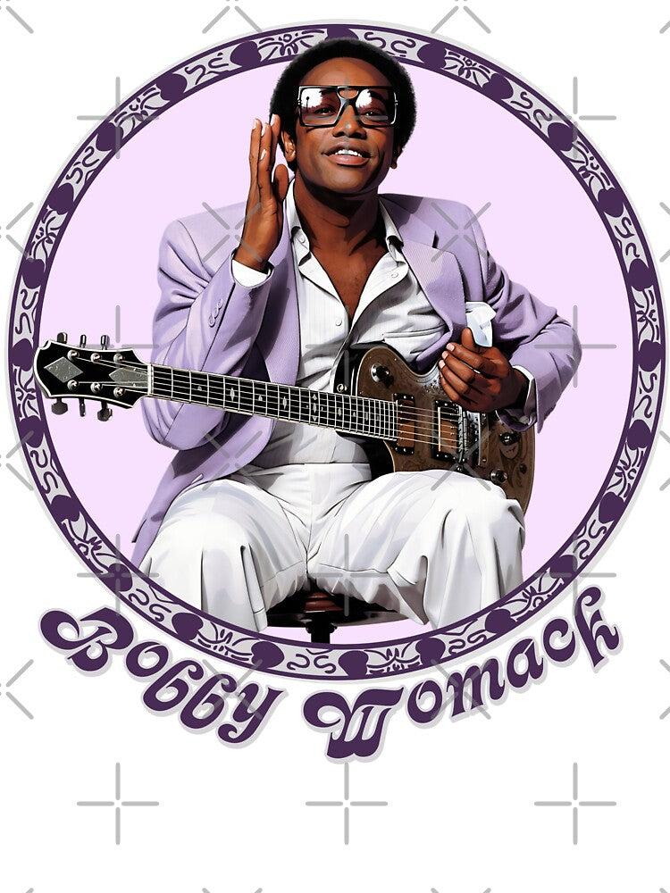 Bobby Womack Singer Songwriter Guitarist Fan Art Shirt