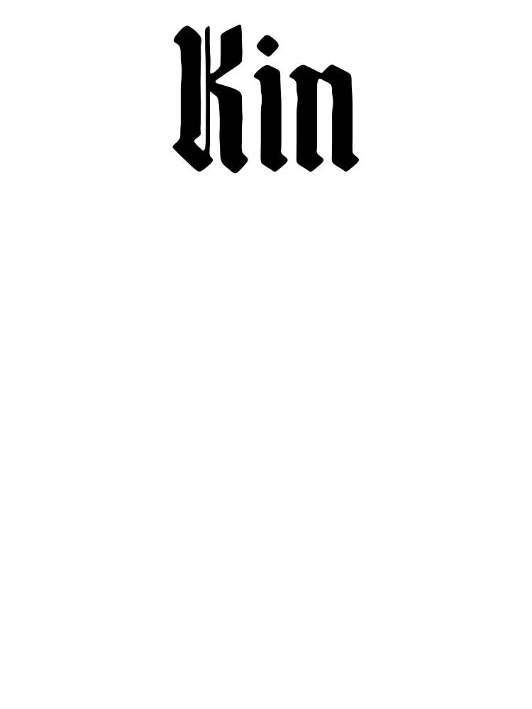 Kin Logo Black Shirt