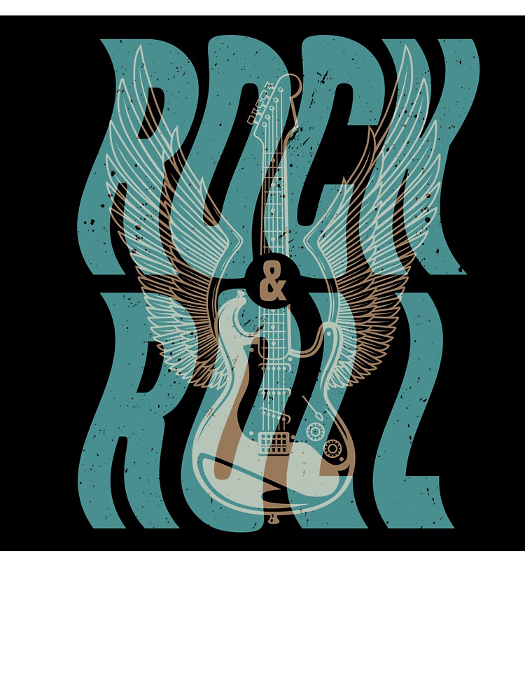 Rock & Roll Graphic Art Shirt