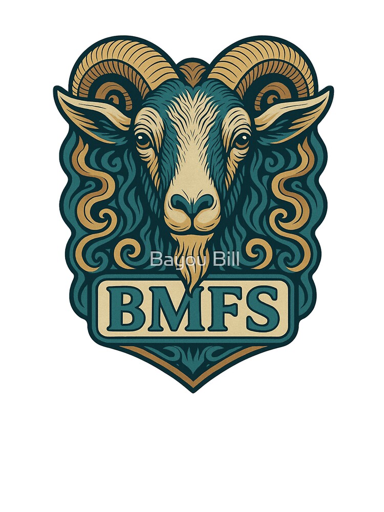 BMFS Goat Teal & Earth Tone Colorway Shirt
