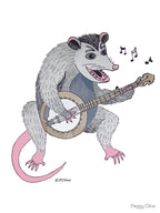 Possum Playing A Banjo Shirt