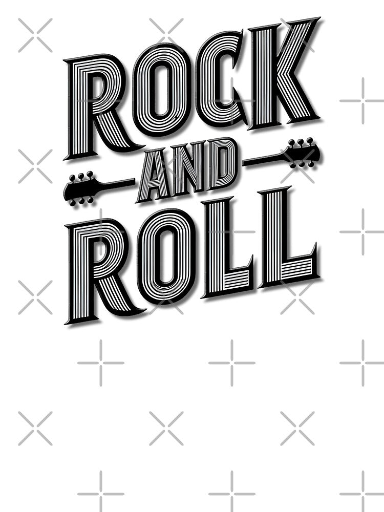 Fretboard Harmony The Rock And Roll Design Shirt
