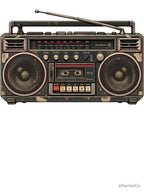 THE BOOMBOX - AfterHrsCo - Late Night Creator Streetwear Design Shirt