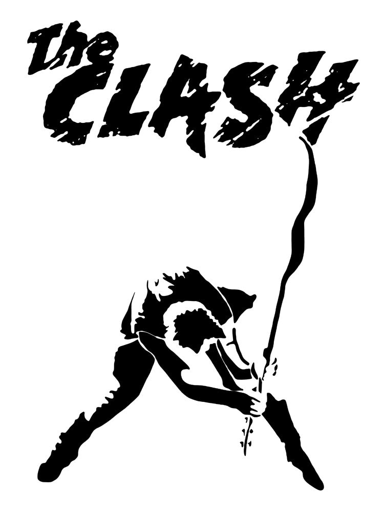 Rock Rebel Smashing Bass Retro Silhouette Shirt