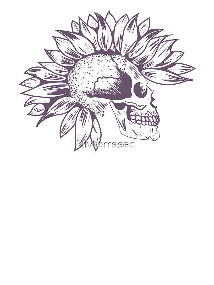 Skull Sunfowers Shirt