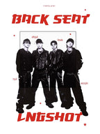 LNGSHOT Backseat Vintage Kpop Boy Group Graphic Shirt