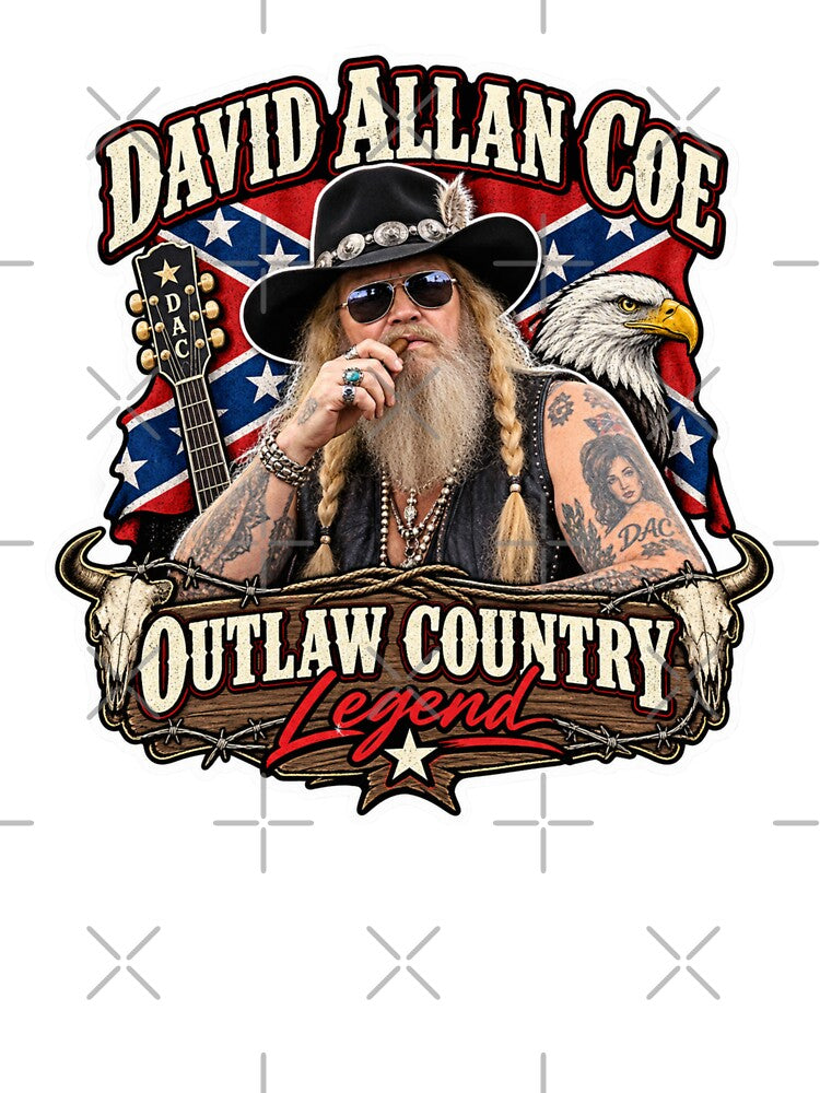 David Allan Coe Country Music Legend Shirt