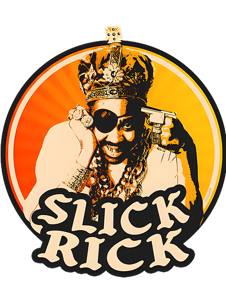 Slick Rick Inspired Hip Hop Street Art Design Shirt