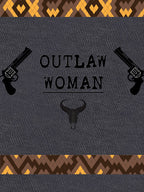 Outlaw Woman Gun Shirt