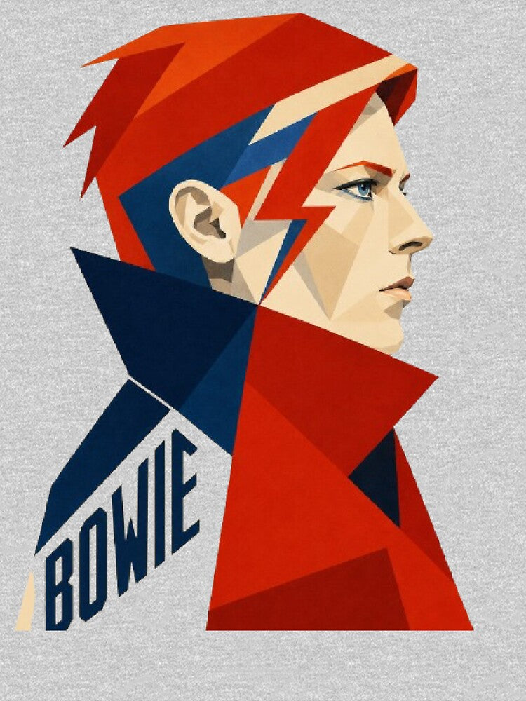 Bowie Ziggy Stardust Geometric Portrait Shirt