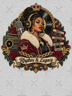 90s Hip Hop Embroidery Rhythm & Legacy Retro Music Culture Art Shirt