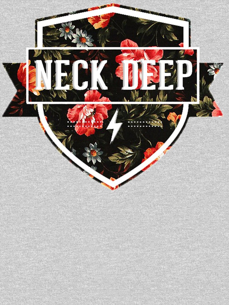 Neck Deep Floral Logo Shirt