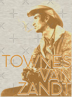 Townes Van Zandt - Live Is To Fly Retro FanArt Shirt
