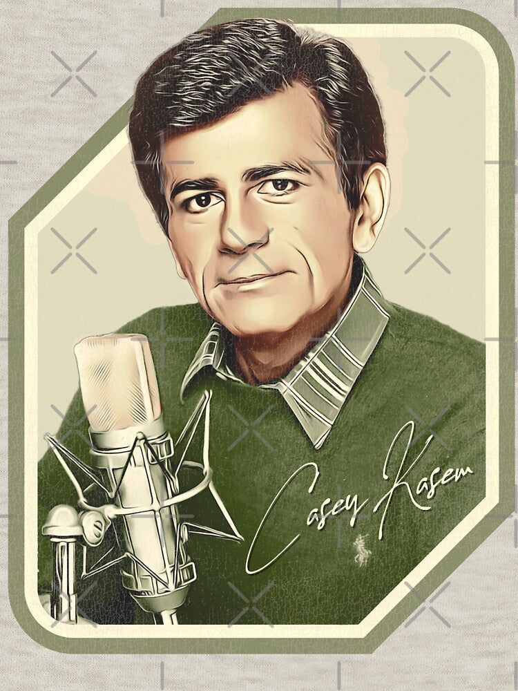 Casey Kasem Radio DJ Top 40 Legend Shirt
