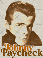 Young Johnny Paycheck Country Outlaw Tribute Shirt