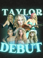 Taylor Debut Bootleg 90s Style Shirt