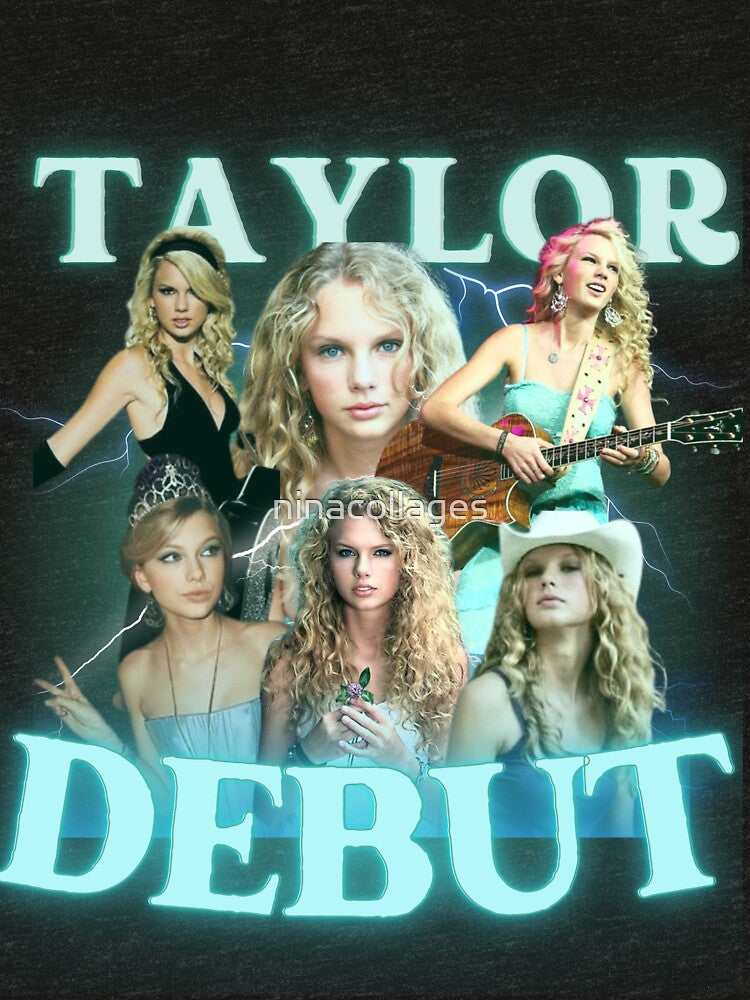 Taylor Debut Bootleg 90s Style Shirt