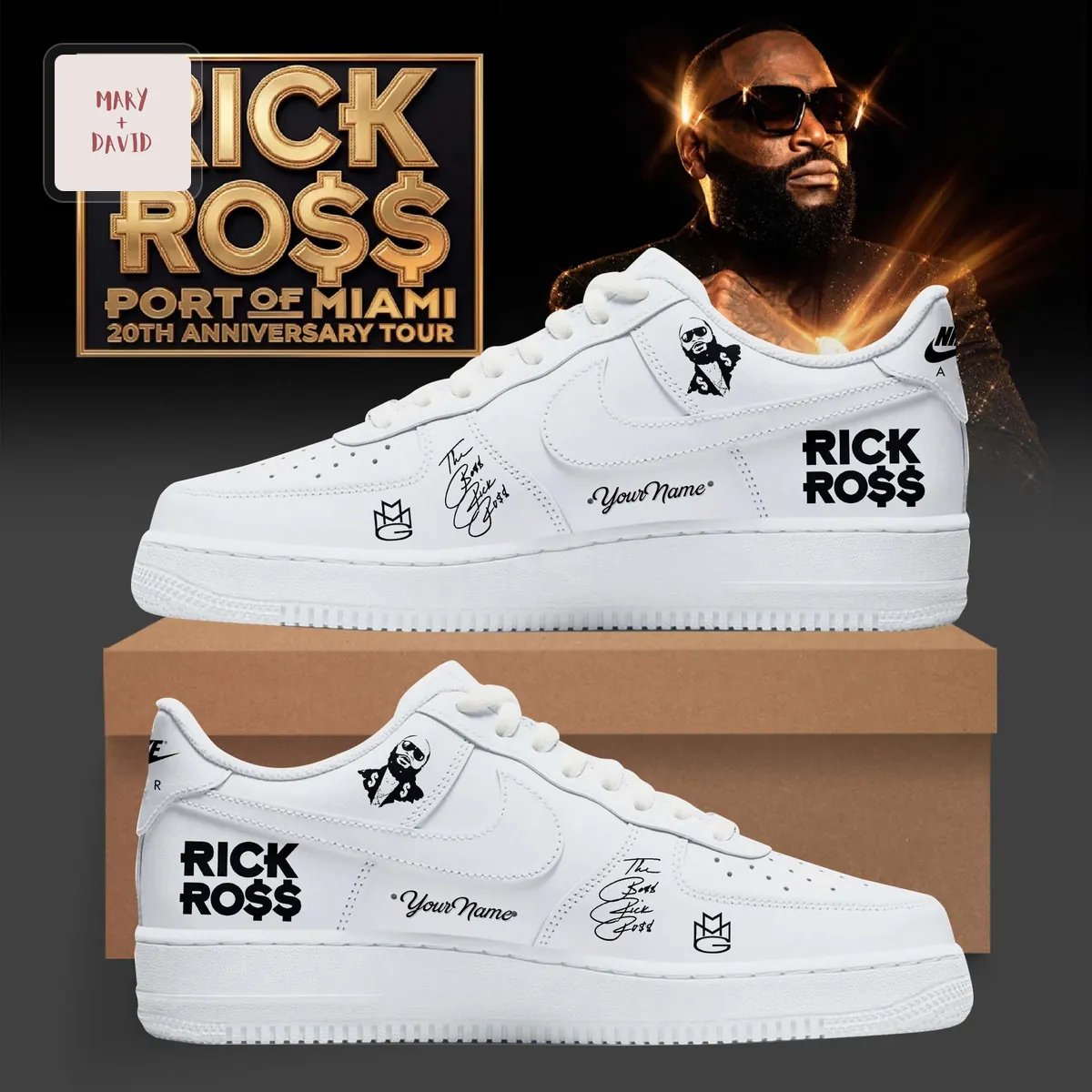 Rick Ross Port of Miami 20th Anniversary Air Force 1