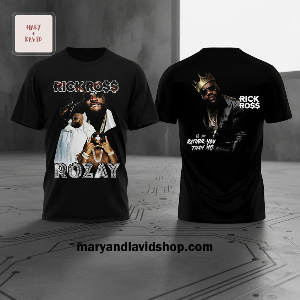 Rick Ross Port of Miami 20th Anniversary Tour 3D T-Shirt