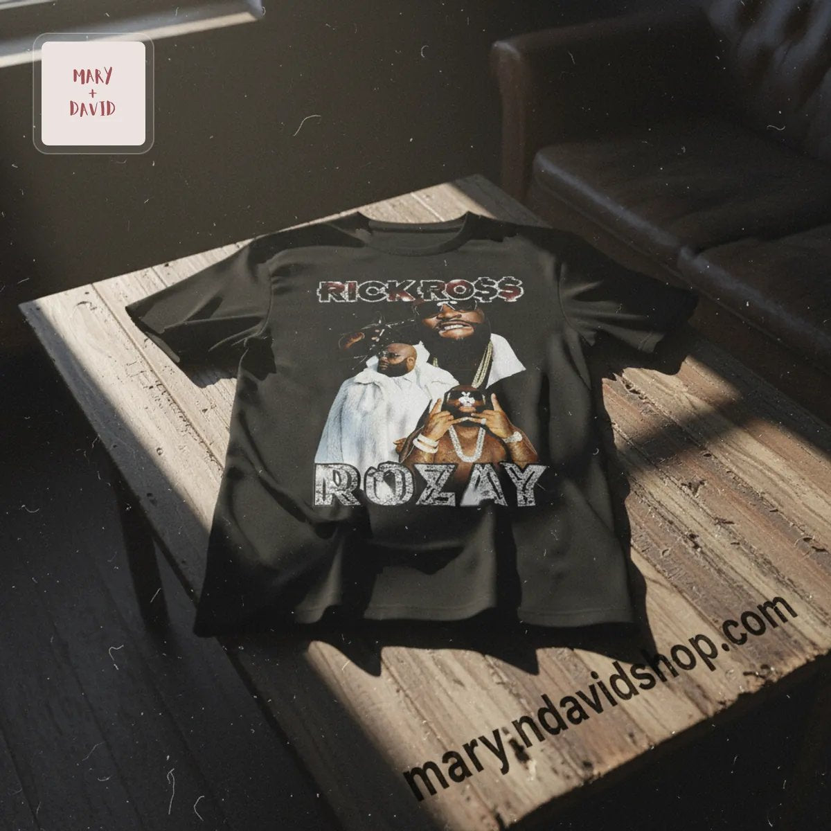 Rick Ross Port of Miami 20th Anniversary Tour 3D T-Shirt