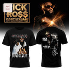 Rick Ross Port of Miami 20th Anniversary Tour 3D T-Shirt