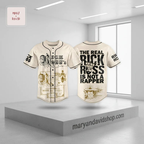 Rick Ross Port of Miami 20th Anniversary Tour Baseball Jersey