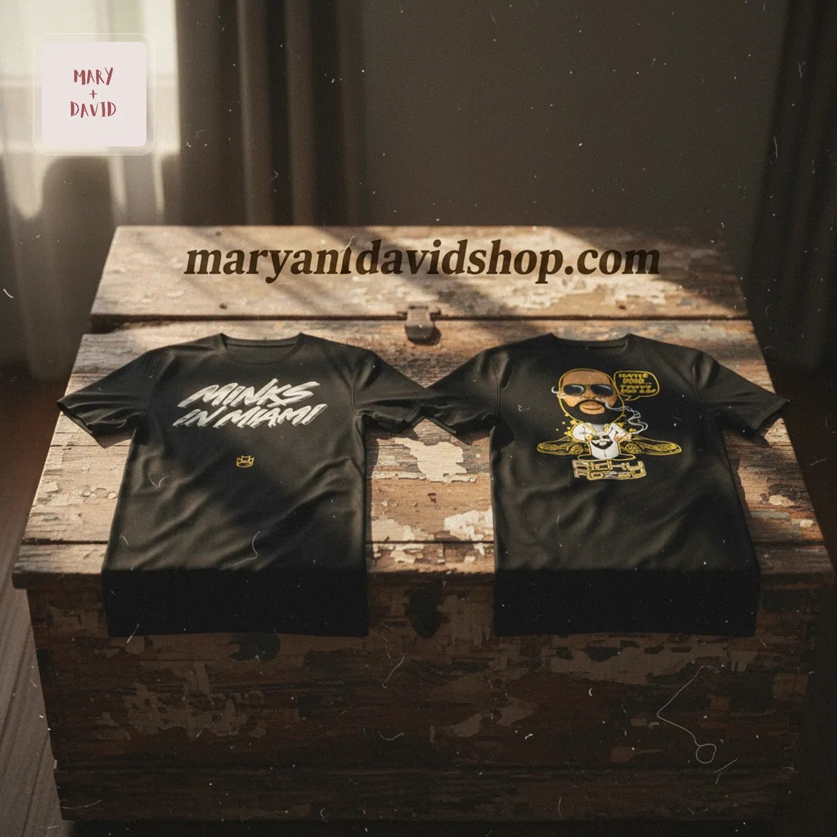 Rick Ross Port of Miami 20th Anniversary Tour Minks In Miami 3D T-Shirt