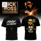 Rick Ross Port of Miami 20th Anniversary Tour Minks In Miami 3D T-Shirt