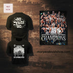 San Antonio Spurs 2026 Southwest Division Champions NBA Fan 3D T-Shirt