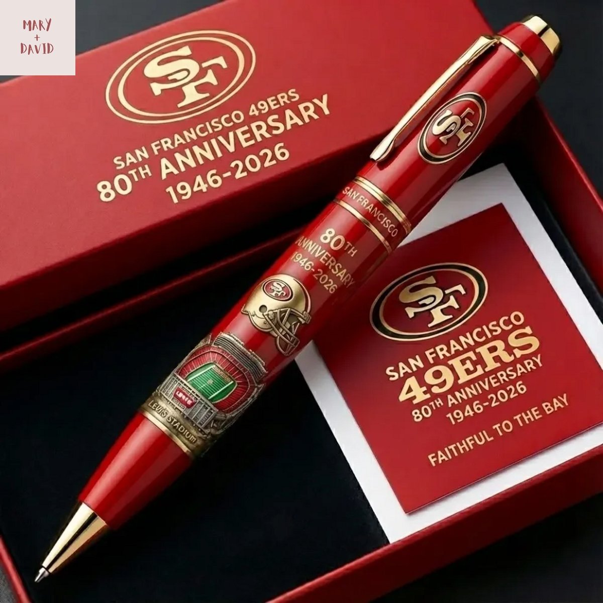San Francisco 49ers 80th Anniversary Commemorative Pen
