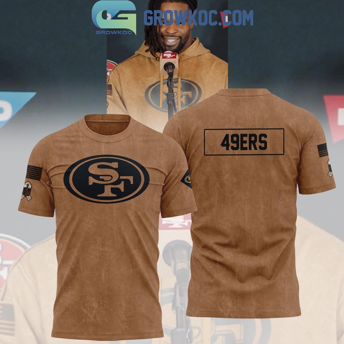 San Francisco 49ers Salute To Service Hoodie Shirt