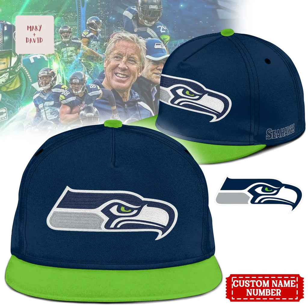 Seattle Seahawks NFL Premium Heritage Embroidered Cap