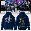 Seattle Seahawks Super Bowl LX Champions Chucky Hooide