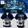 Seattle Seahawks Super Bowl LX Champions Hawaiian Shirt