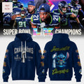 Seattle Seahawks Super Bowl LX Champions Stitch Hooide