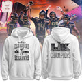 Seattle Seahawks Super Bowl LX Champions White Hoodie