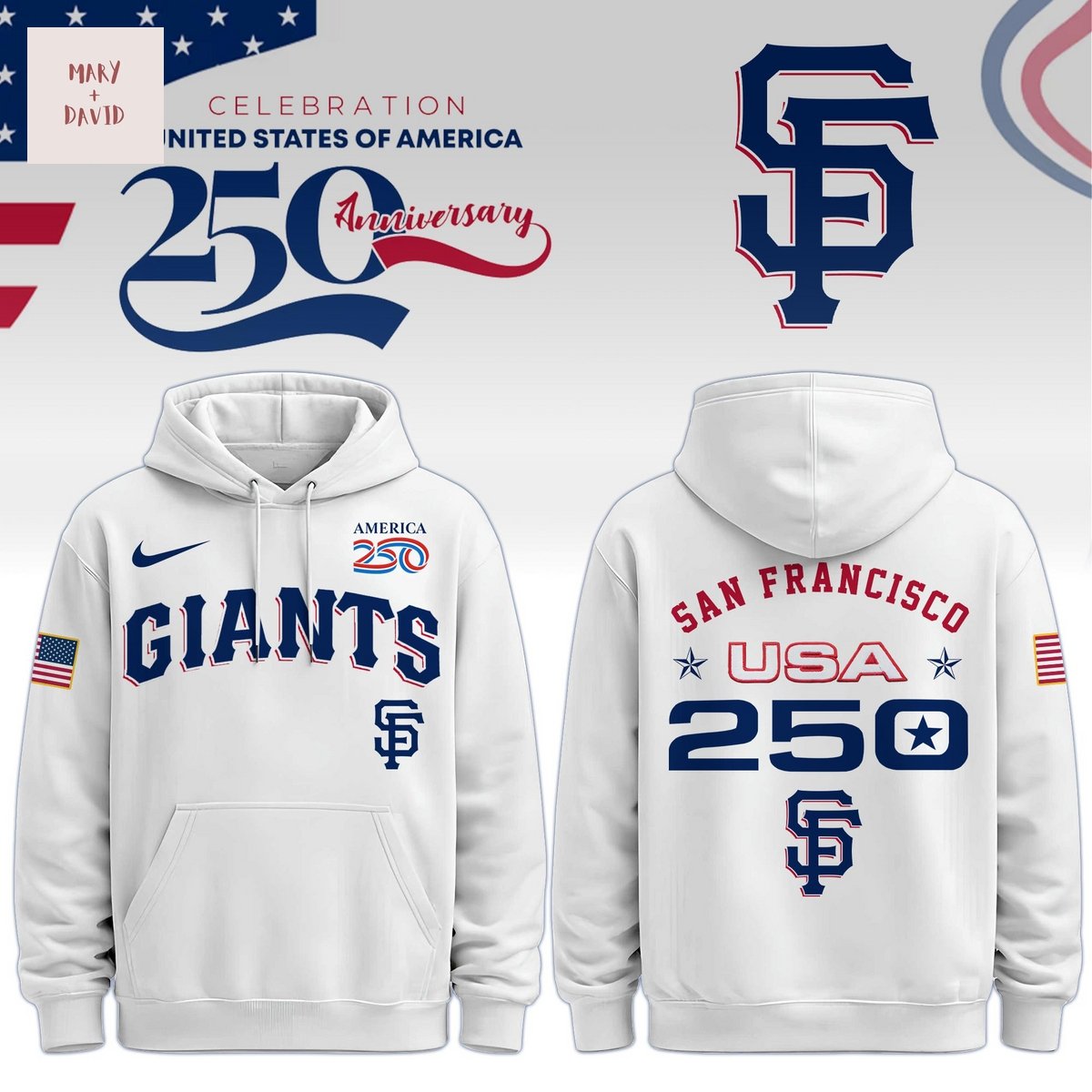 SF x USA 250th Anniversary Hoodie