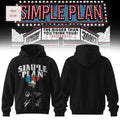 Simple Plan The Bigger Than You Think Tour The Sequel Band Logo Hoodie