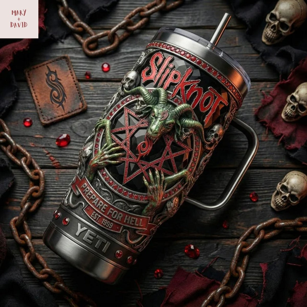Slipknoy Prepare For Hell Tumbler