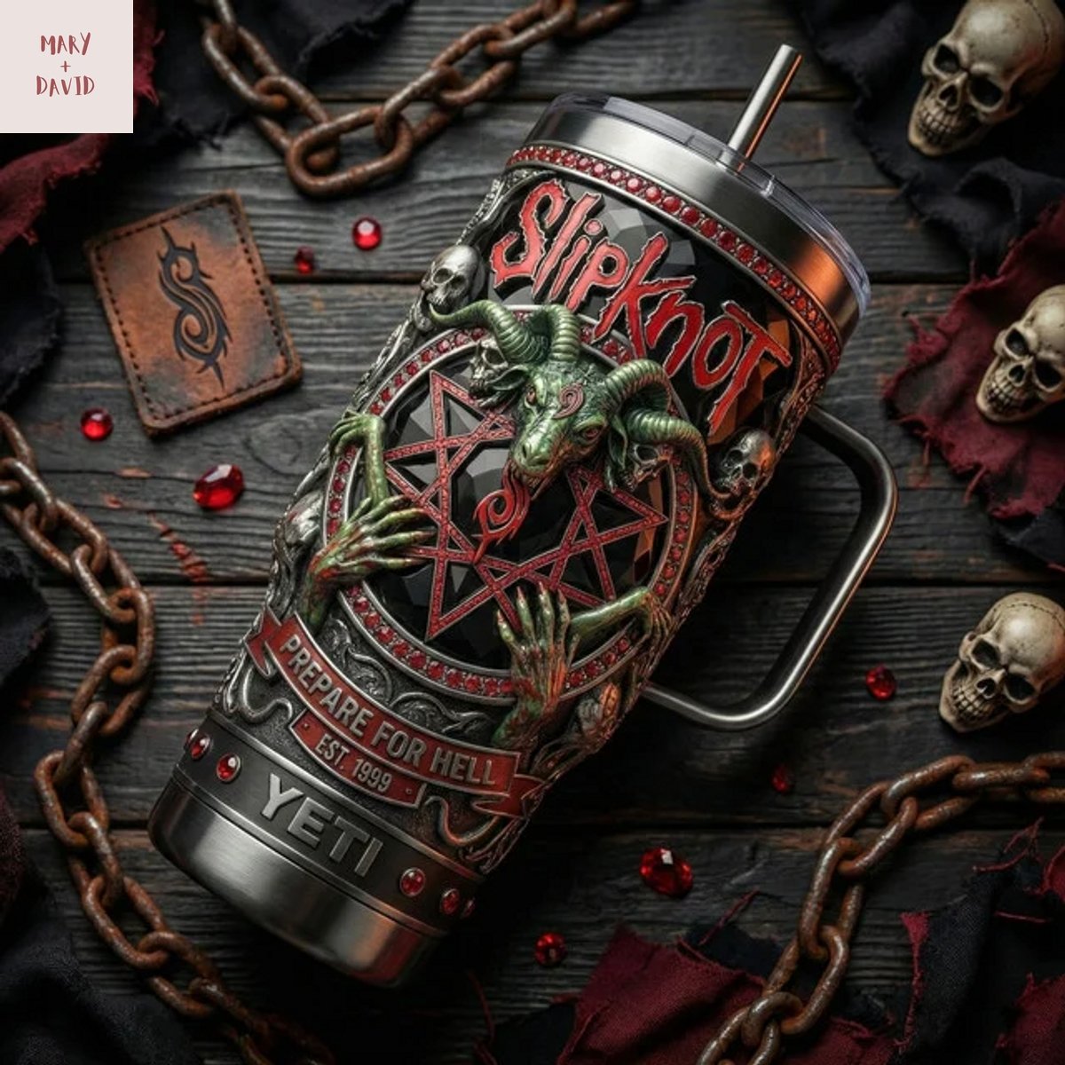 Slipknoy Prepare For Hell Tumbler