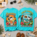 Snoopy Margaritaville Tropical Beach Summer Vacation 3D T-Shirt