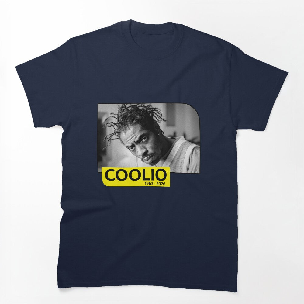 Coolio 1963 - 2026 Tribute Portrait Shirt