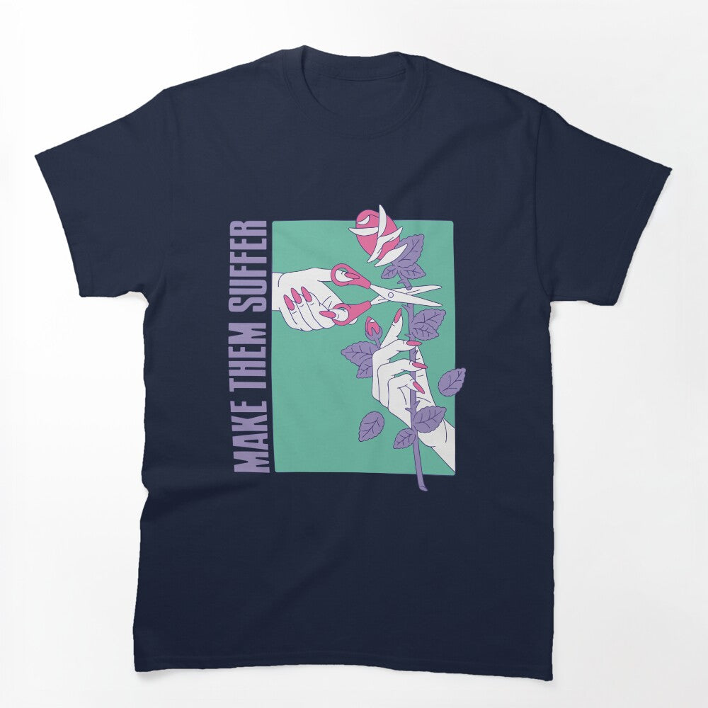 Make Them Suffer - Purple Rose Shirt