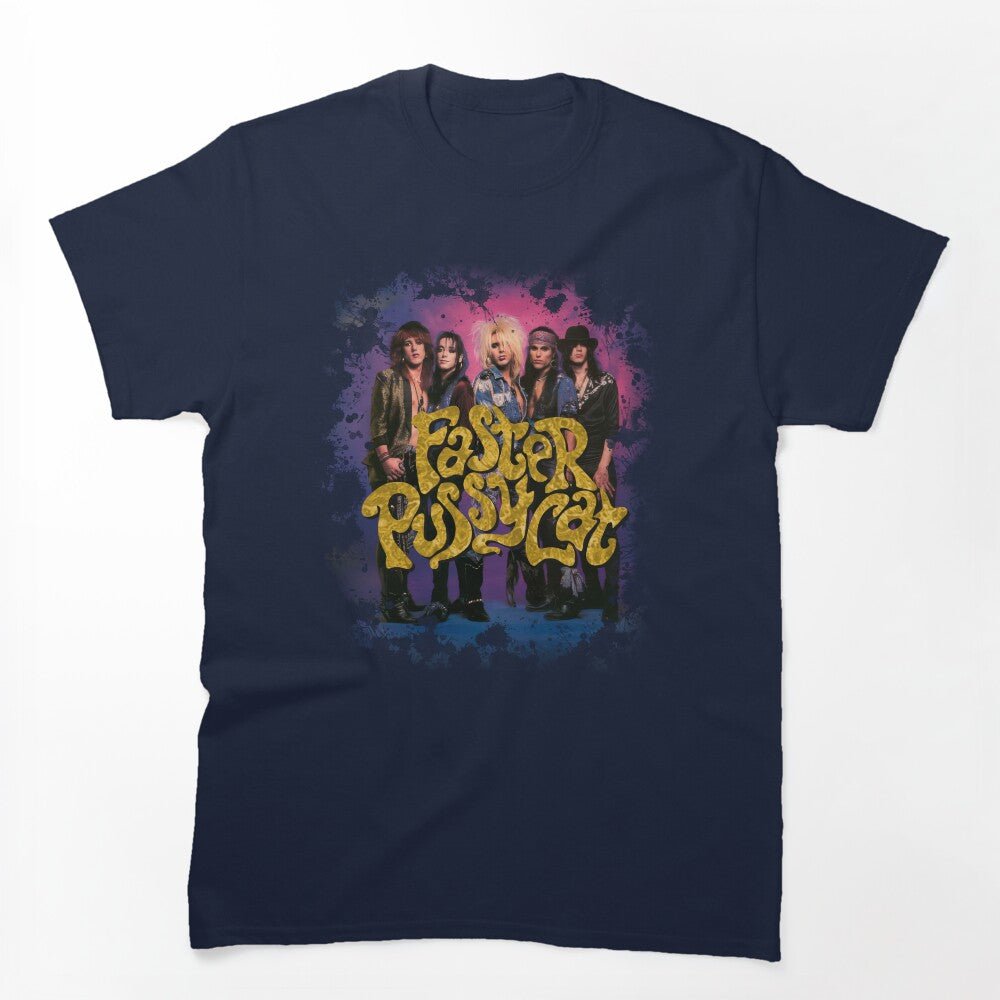 Faster Pussycat Vintage 80s Hollywood Glam Sleaze Shirt