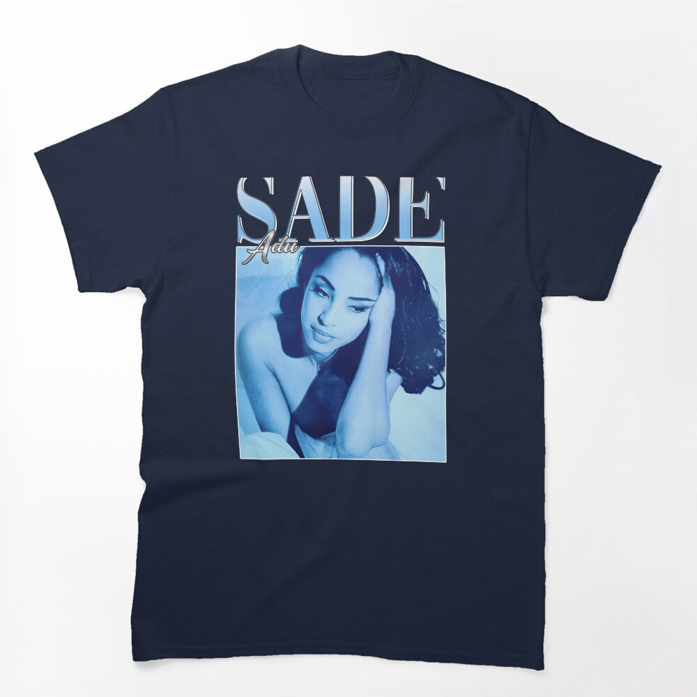 Sade Adu Music Band Jazz Pop Vintage Signature Retro 80s 90s Bootleg Shirt