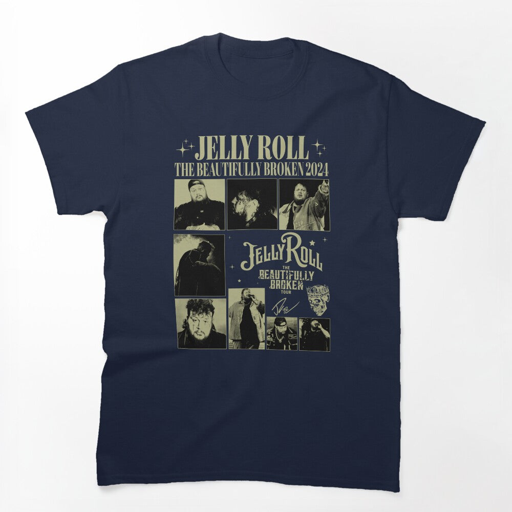 Jelly Roll Whitsitt Chapel Beautifully Broken Savior Favor Shirt