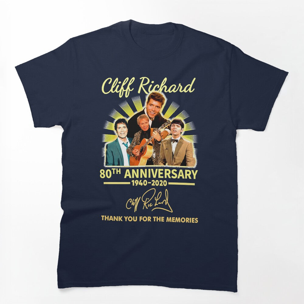 Gifts Idea Cliff Ríchárd Signature For The Memories Gifts Best Men Shirt