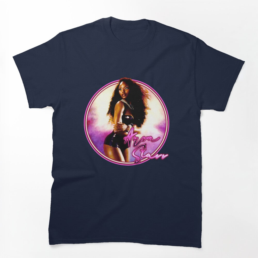 Vintage Style Afropop Girl Singer Shirt