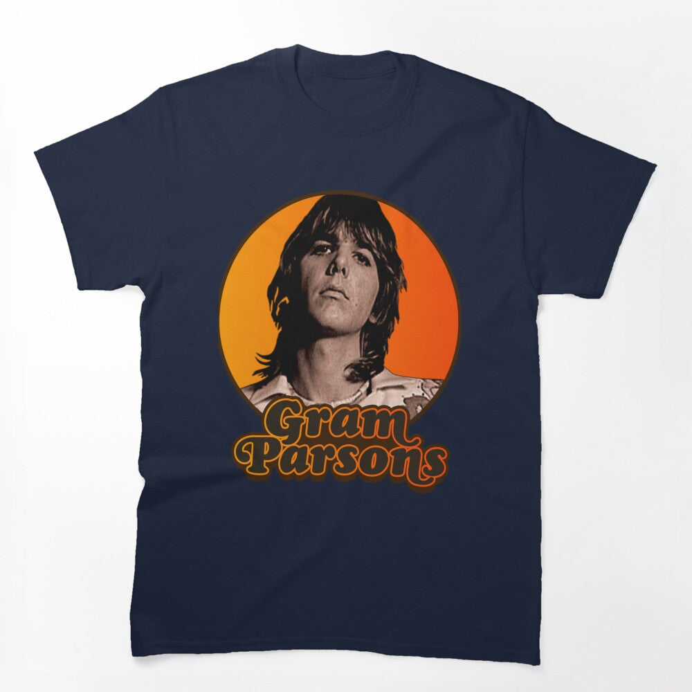 Gram Parsons Singer 007 Shirt