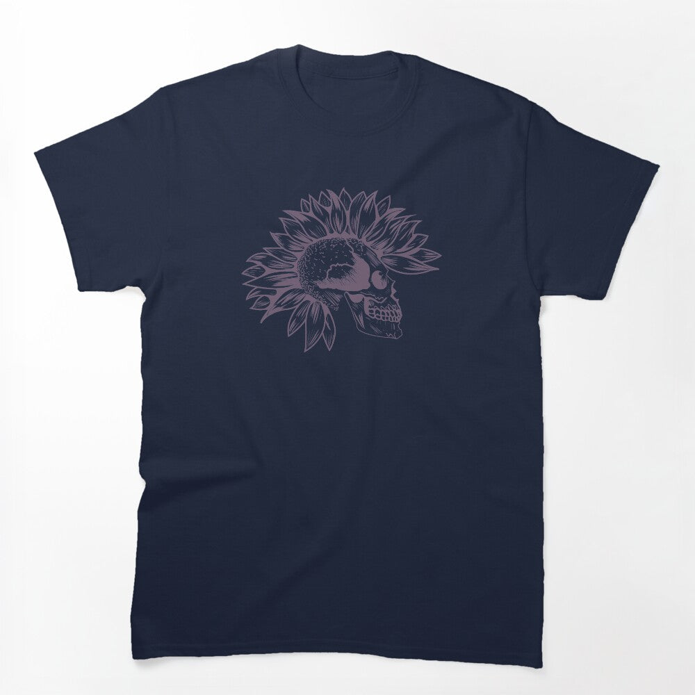 Skull Sunfowers Shirt